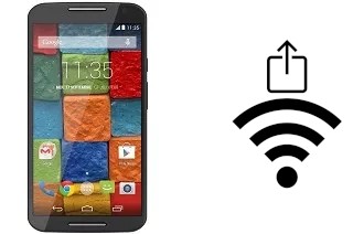 Generar QR con la clave Wifi en un Motorola Moto X (2nd Gen)