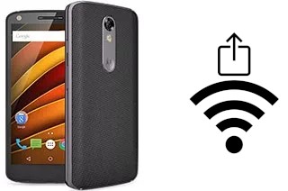 Generar QR con la clave Wifi en un Motorola Moto X Force