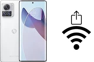 Generar QR con la clave Wifi en un Motorola Moto X30 Pro