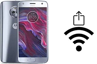 Generar QR con la clave Wifi en un Motorola Moto X4