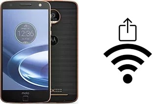 Generar QR con la clave Wifi en un Motorola Moto Z Force