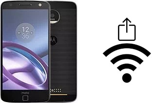 Generar QR con la clave Wifi en un Motorola Moto Z