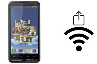 Generar QR con la clave Wifi en un Motorola Motoluxe