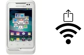 Generar QR con la clave Wifi en un Motorola Motosmart Me XT303