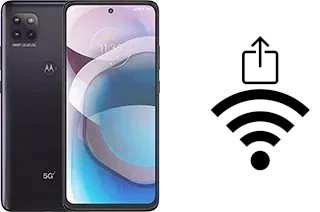 Generar QR con la clave Wifi en un Motorola one 5G UW ace