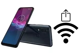 Generar QR con la clave Wifi en un Motorola One Action