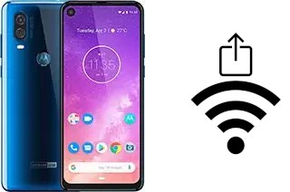 Cómo generar un código QR con la contraseña Wifi en un Motorola One Vision