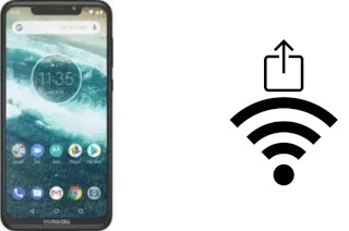 Generar QR con la clave Wifi en un Motorola One