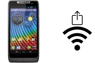 Generar QR con la clave Wifi en un Motorola RAZR D3