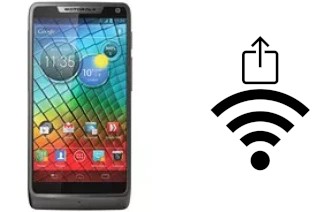 Generar QR con la clave Wifi en un Motorola RAZR i XT890