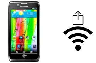 Generar QR con la clave Wifi en un Motorola RAZR V MT887