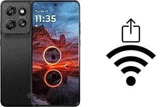 Cómo generar un código QR con la contraseña Wifi en un Motorola ThinkPhone 25