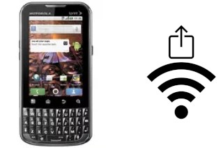 Generar QR con la clave Wifi en un Motorola XPRT MB612