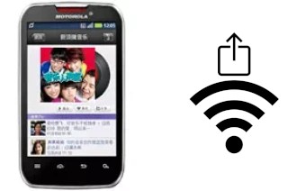 Generar QR con la clave Wifi en un Motorola MOTOSMART MIX XT550