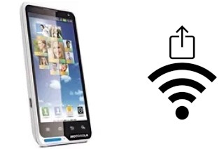 Generar QR con la clave Wifi en un Motorola MOTO XT615