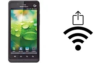 Generar QR con la clave Wifi en un Motorola XT928