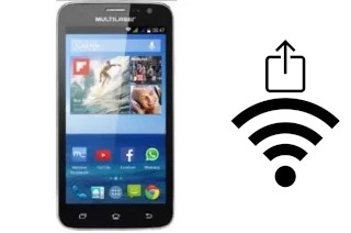 Generar QR con la clave Wifi en un Multilaser P3304