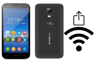 Generar QR con la clave Wifi en un Mycell Spider A1