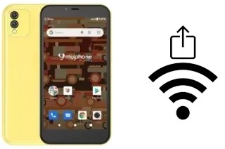 Generar QR con la clave Wifi en un MyPhone myA1 Plus