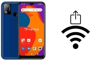 Generar QR con la clave Wifi en un MyPhone myWX2