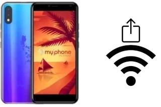 Generar QR con la clave Wifi en un MyPhone myXi1