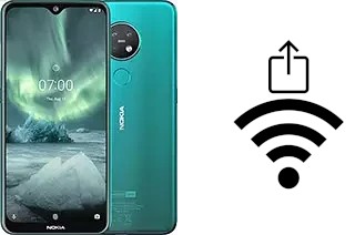 Generar QR con la clave Wifi en un Nokia 7.2