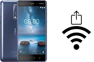 Generar QR con la clave Wifi en un Nokia 8