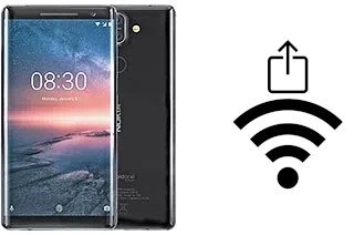 Generar QR con la clave Wifi en un Nokia 8 Sirocco