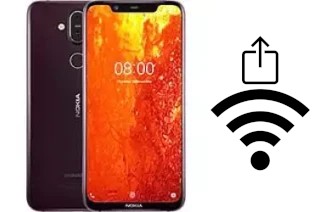 Generar QR con la clave Wifi en un Nokia 8.1