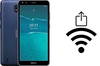 Generar QR con la clave Wifi en un Nokia C1 2nd Edition