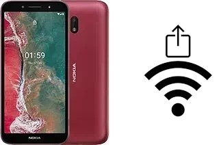 Generar QR con la clave Wifi en un Nokia C1 Plus