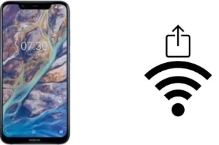 Generar QR con la clave Wifi en un Nokia X7