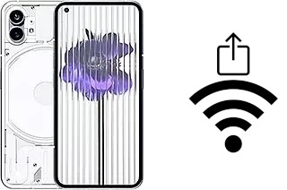 Cómo generar un código QR con la contraseña Wifi en un Nothing Phone (1)