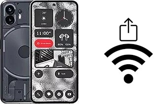 Cómo generar un código QR con la contraseña Wifi en un Nothing Phone (2)