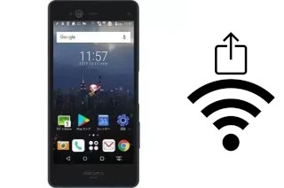 Generar QR con la clave Wifi en un NTT F-01K