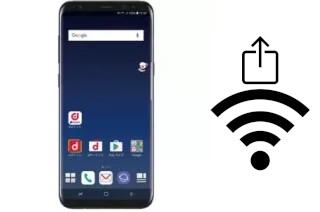 Generar QR con la clave Wifi en un NTT SC-02J