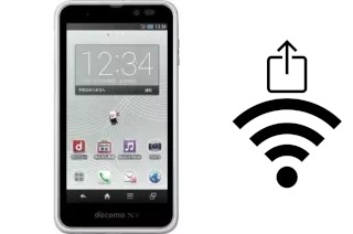 Generar QR con la clave Wifi en un NTT SH-03F