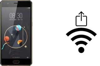 Generar QR con la clave Wifi en un nubia M2 Lite