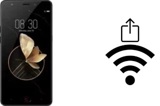 Generar QR con la clave Wifi en un nubia M2 Play