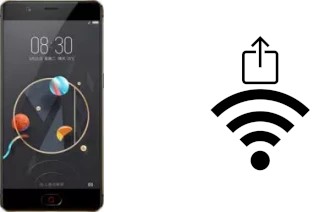 Generar QR con la clave Wifi en un nubia M2