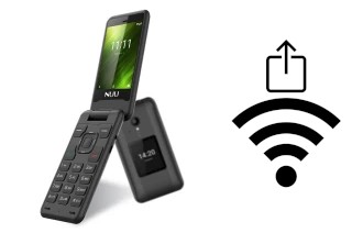 Generar QR con la clave Wifi en un NUU Mobile F4L Flip Phone