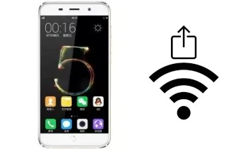 Generar QR con la clave Wifi en un NUU-mobile NUU NU5