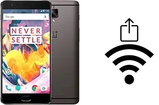 Generar QR con la clave Wifi en un OnePlus 3T