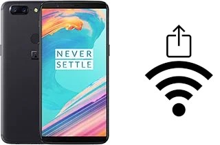 Generar QR con la clave Wifi en un OnePlus 5T