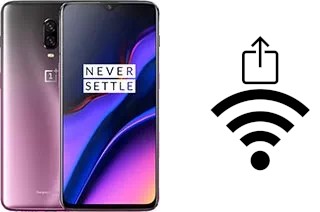 Generar QR con la clave Wifi en un OnePlus 6T