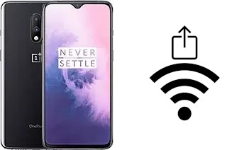 Generar QR con la clave Wifi en un OnePlus 7