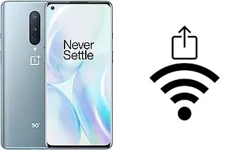 Cómo generar un código QR con la contraseña Wifi en un OnePlus 8 5G UW (Verizon)