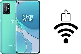 Cómo generar un código QR con la contraseña Wifi en un OnePlus 8T+ 5G