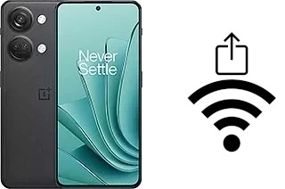 Generar QR con la clave Wifi en un OnePlus Ace 2V