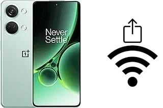 Generar QR con la clave Wifi en un OnePlus Nord 3